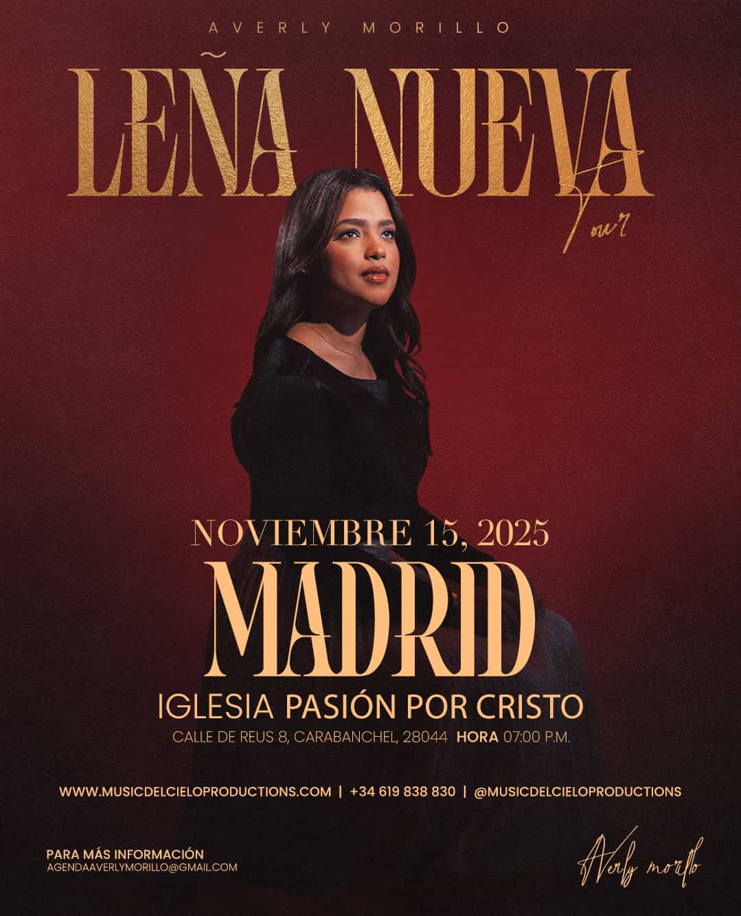 Averly_morillo_music_del_cielo_productions_tour_leña_nueva_madrid