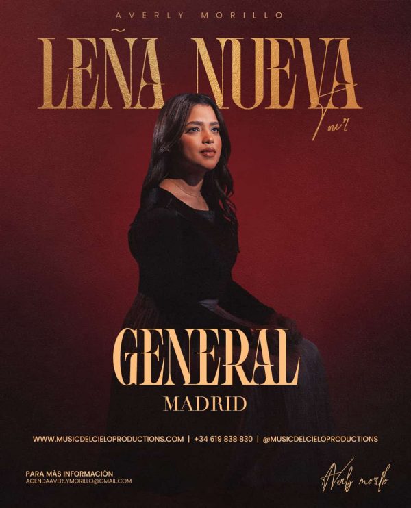 Entrada General Averly Morillo - Madrid