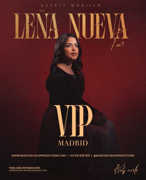 Entrada VIP Averly Morillo - Madrid